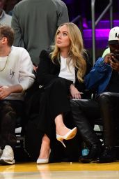 Adele and Rich Paul at LA Lakers Playoffs 04-27-2024