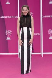 Aina Clotet at CannesSeries Festival Pink Carpet in Cannes 06/04/2024