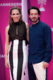 Aina Clotet at CannesSeries Festival Pink Carpet in Cannes 06/04/2024