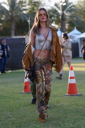 Alessandra Ambrosio at Coachella Music Festival in Indio 04-13-2024