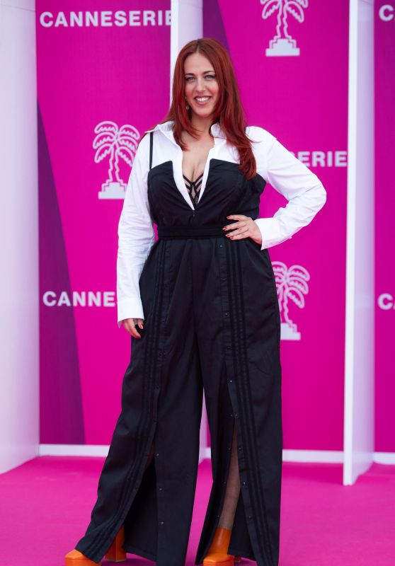 Alexandra Roth at CannesSeries Festival Pink Carpet in Cannes 06/04/2024