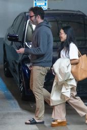 Ali Wong and Boyfriend Bill Hader at Sushi Park in West Hollywood 04-21-2024