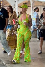 Amber Rose at Day 2 of the Coachella Valley Music and Arts Festival in Indio 04/13/2024