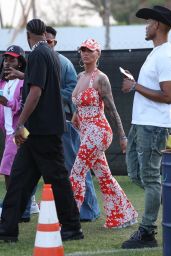 Amber Rose at the Coachella Valley Music and Arts Festival in Indio 04/12/2024