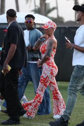 Amber Rose at the Coachella Valley Music and Arts Festival in Indio 04/12/2024