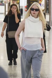 Anya Taylor-Joy at Sydney Airport 04-29-2024