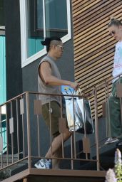 Ariana Madix and Boyfriend Daniel Wai at Their Home in Los Angeles 04-15-2024