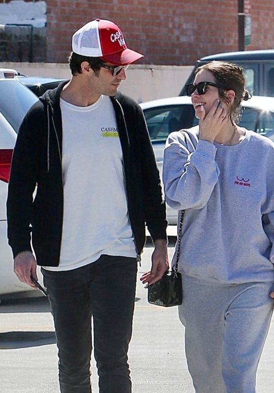 Ashley Benson and Brandon Davis Shopping in Beverly Hills 04/02/2024