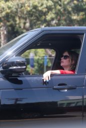 Ashley Benson Stuck in Traffic on West Hollywood