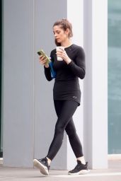 Ashley Greene in Casual Athleisure Look While Out in Beverly Hills 04-24-2024