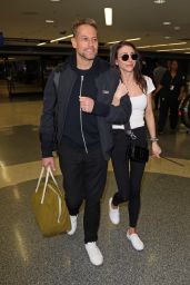 Bianca Wallace  and Ioan Gruffudd at LAX Airport 04-29-2024