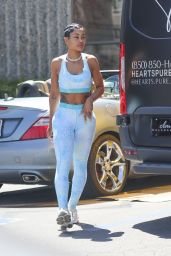Blac Chyna and Her Boyfriend Derrick Milano Out in Calabasas 04-08-2024