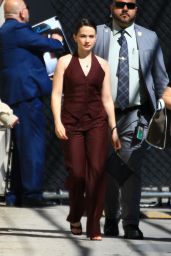 Cailee Spaeny Arriving for a Taping of Jimmy Kimmel Live in Hollywood 04/03/2024