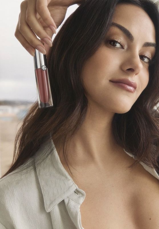 Camila Mendes - Armani Beauty Prisma Glass Lip Gloss Campaign 2024