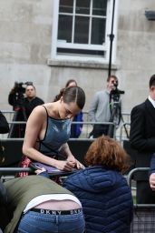 Cara Delevingne Meet Fans at Olivier Awards in London 04-14-2024