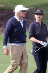 Catherine Zeta-Jones at Golf Course in Montecito 03/31/2024