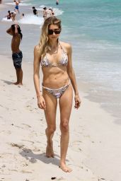 Cathy Hummels in a Bikini on the Beach in Miami 04/07/2024