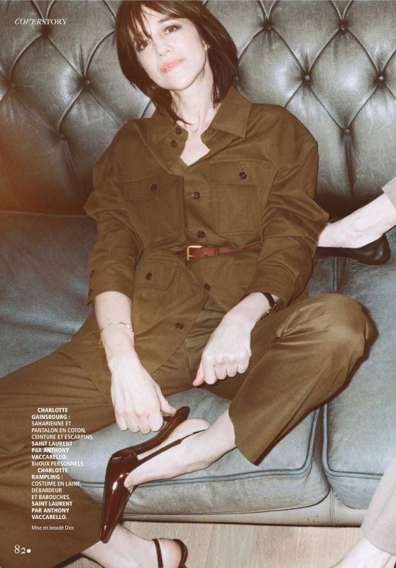 Charlotte Gainsbourg - Madame Figaro 04-19-2024 Issue