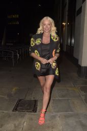 Denise Van Outen at No7 Launch Party at The Ghurkin in London 04-10-2024