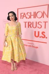 Dita Von Teese at the Fashion Trust U.S. Awards 2024 in Beverly Hills