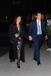 Dua Lipa and Callum Turner Arrives at Zero Bond in New York 04-25-2024
