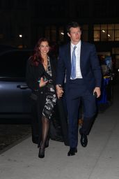 Dua Lipa and Callum Turner Arrives at Zero Bond in New York 04-25-2024