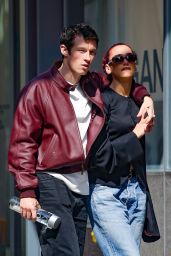 Dua Lipa and Callum Turner