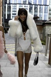 Eleanor Egar Arrive for the Mr Whippys Candy Party in Manchester 04/05/2024