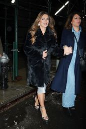 Elizabeth Hurley Arrives at Watch What Happens Live in New York 04/02/2024