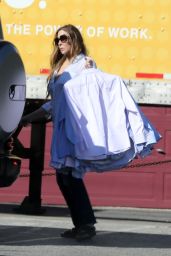 Ellen Pompeo in Casual Outfit in Hollywood 04/03/2024