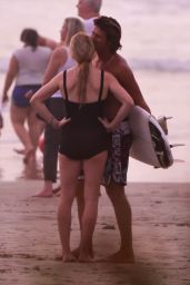 Ellie Goulding and Armando Perez on the Beaches of Costa Rica 03/29/2024