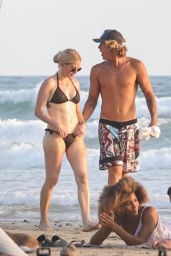 Ellie Goulding and Armando Perez on the Beaches of Costa Rica 03/29/2024