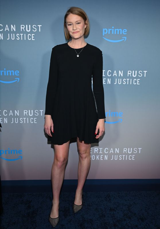 Emily Davis at “American Rust Broken Justice” Screening in NY 03/26/2024