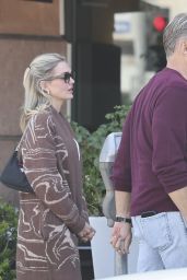 Emma Krokdal and Dolph Lundgren Out For Lunch in Los Angeles 04-19-2024