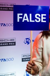 Emma Raducanu at Porsche Tennis Grand Prix in Stuttgart Media Events 04-16-2024