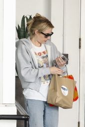 Emma Roberts Was Seen Casually Running Errands in Beverly Hills 04-18-2024