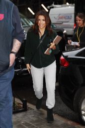 Eva Longoria Heads to the Set of "Only Murders in the Building" in NY 04/12/2024