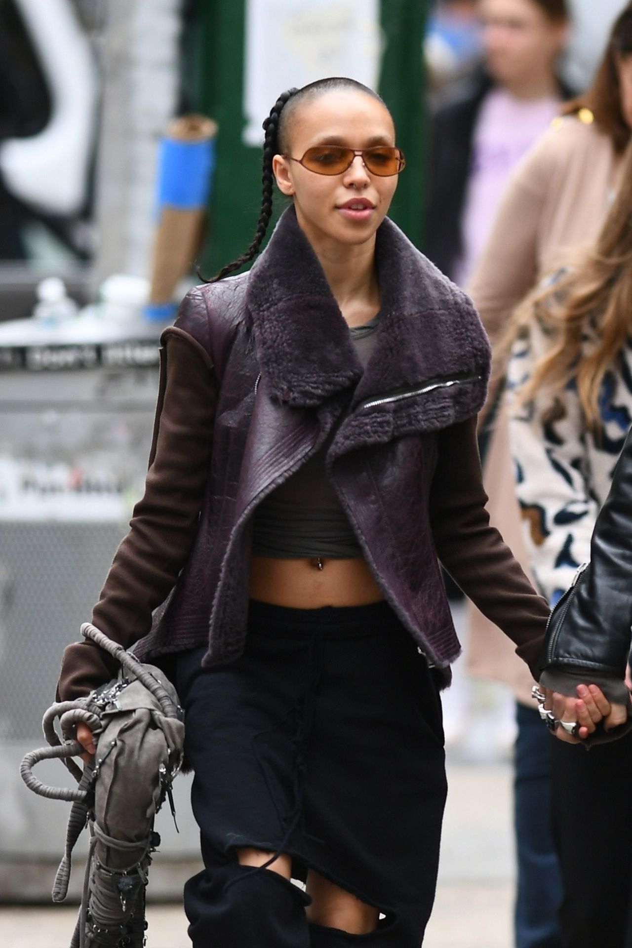 FKA Twigs and Jordan Hemingway in Soho, New York 04-19-2024 • CelebMafia