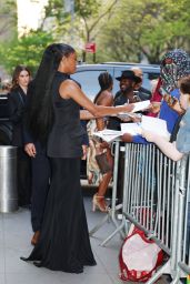 Gabrielle Union Stuns in Elegant Black Gown at "The Idea of You" Premiere in NY