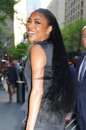 Gabrielle Union Stuns in Elegant Black Gown at "The Idea of You" Premiere in NY