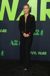 Greta Titelman at “Civil War” Special Screening in Los Angeles 04/02/2024