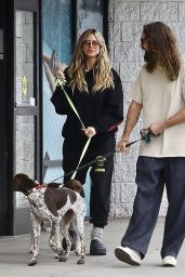 Heidi Klum and Tom Kaulitz Enjoy Casual Stroll in Studio City 04-26-2024