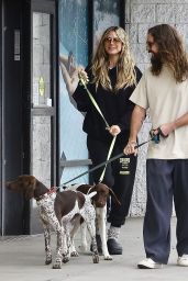 Heidi Klum and Tom Kaulitz Enjoy Casual Stroll in Studio City 04-26-2024