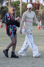 Heidi Klum Arrives at Coachella in Indio 04/14/2024