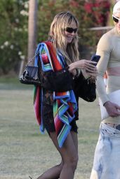 Heidi Klum Arrives at Coachella in Indio 04/14/2024