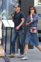 Helena Christensen Out in New York 04-16-2024