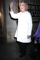 Hillary Clinton at Suffs the Musical Opening Night in New York 04-18-2024