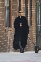 Irina Shayk Street Style in New York 04/04/2024