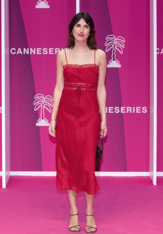 Jeanne Damas at the 7th CannesSeries Festival in Cannes 04/07/2024