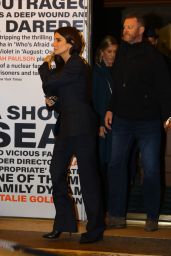 Jennifer Aniston and Sandra Bullock Leaving Broadway Play "Appropriate" Starring Sarah Paulson 03/31/2024